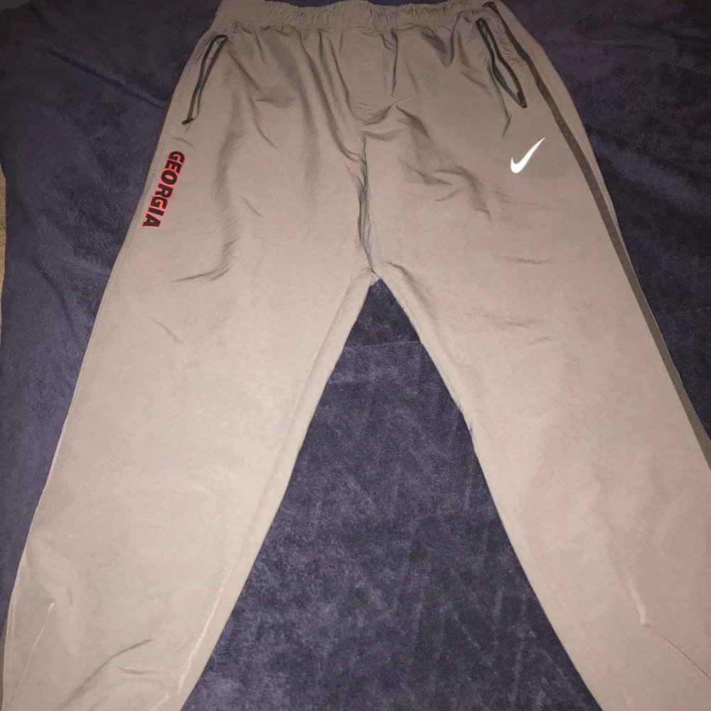 Grey Nike water resistant sweatpants